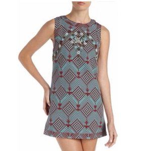 Free People New Romantics Sleeveless Mini Shift Dress